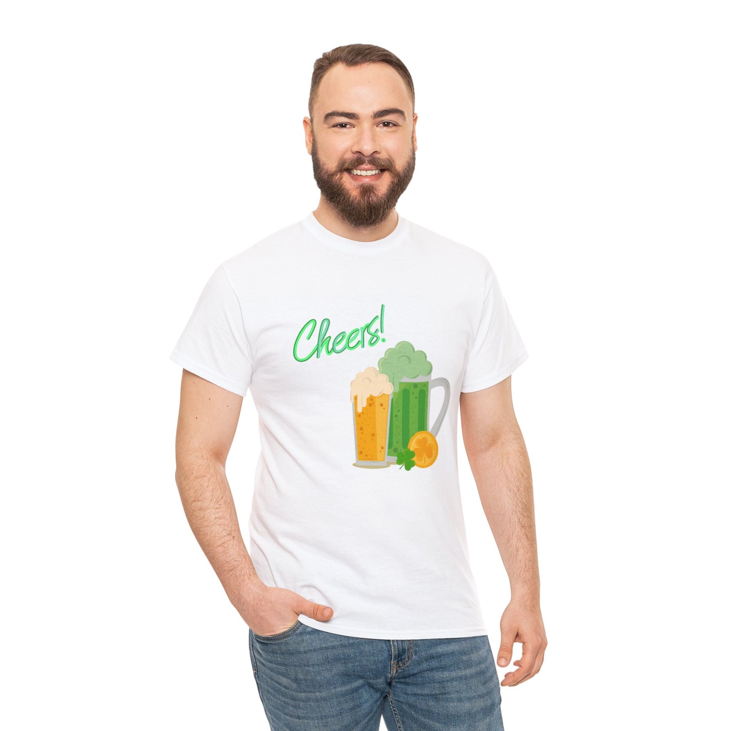 Irish Cheers - Heavy Cotton Tee