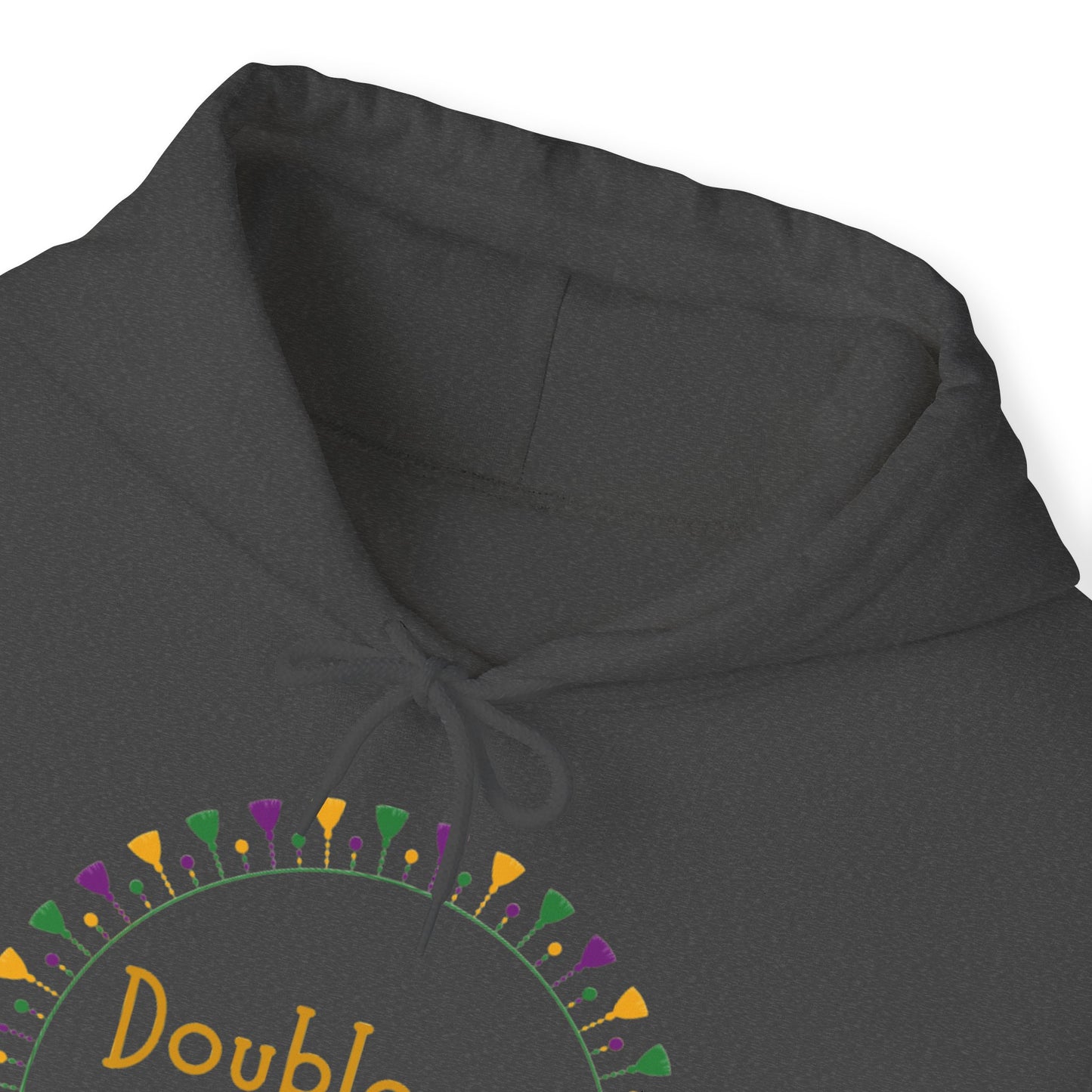 Doubloons and Cups Mardi Gras - Hooded Sweatshirt