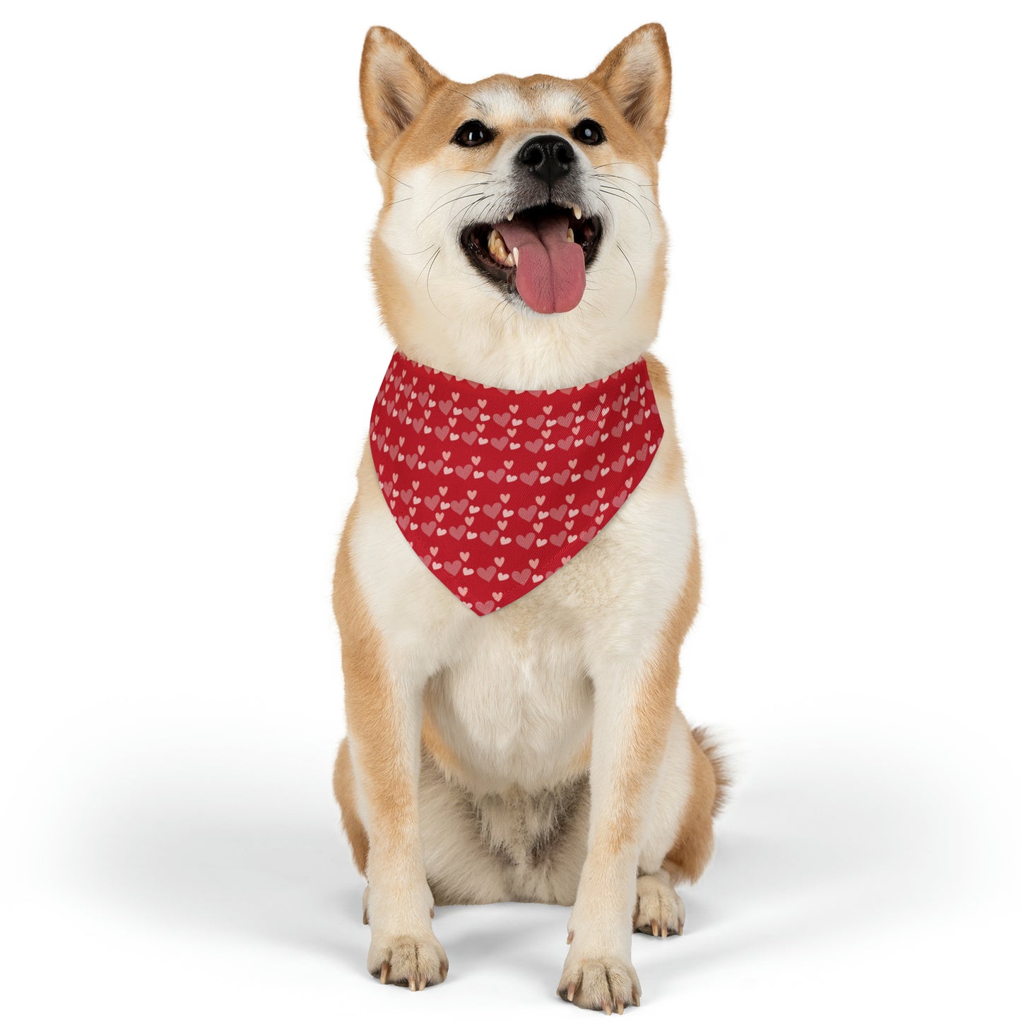 Valentines Hearts - Pet Bandana Collar