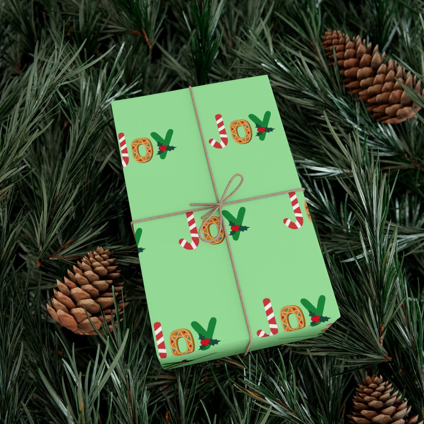 Holiday Joy Gift Wrap Paper