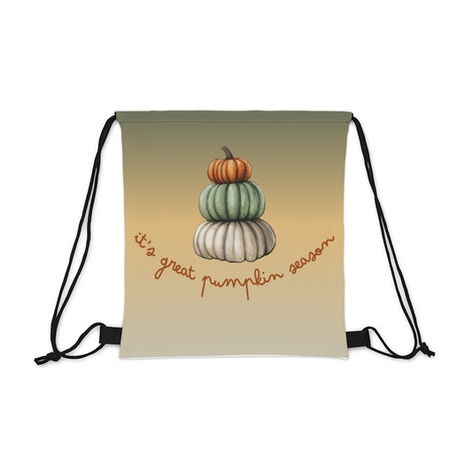 Great Pumpkin Drawstring Bag