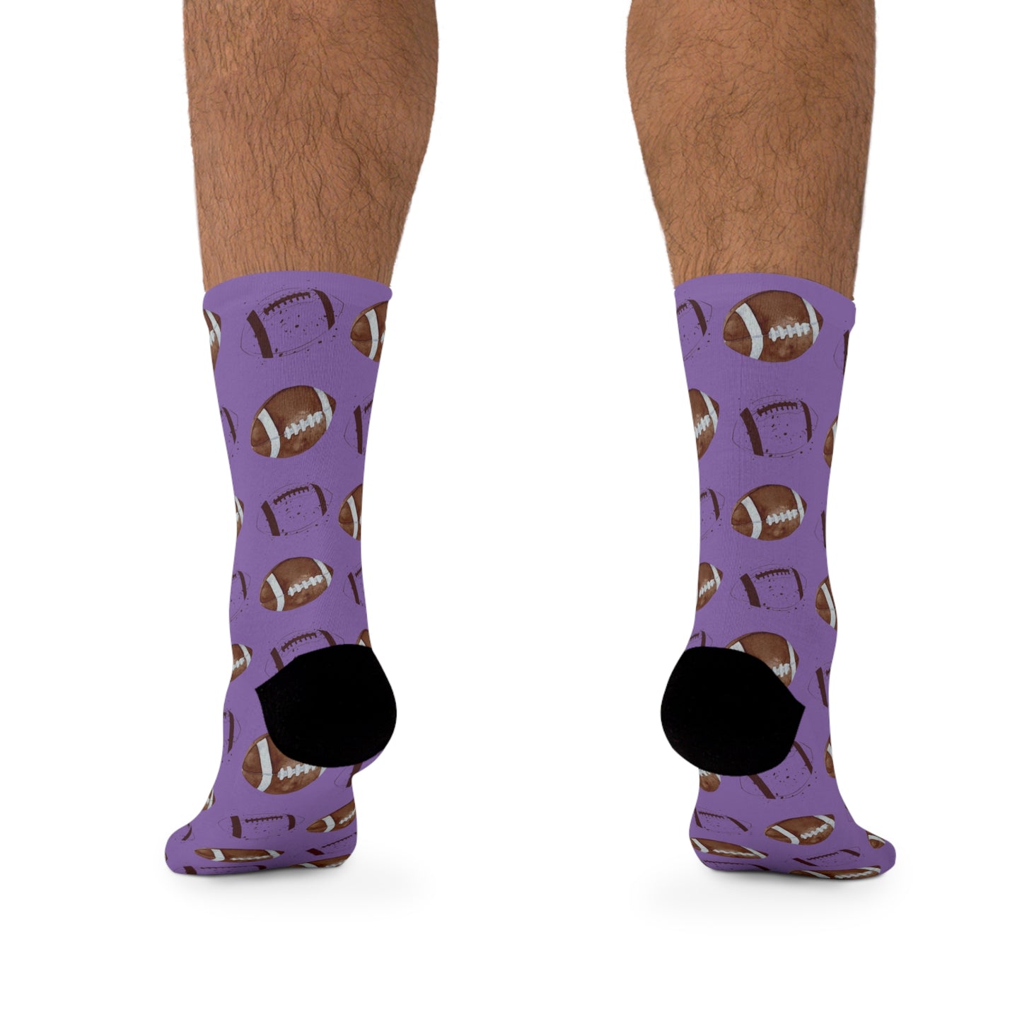 Game Day Football Socks (purple)