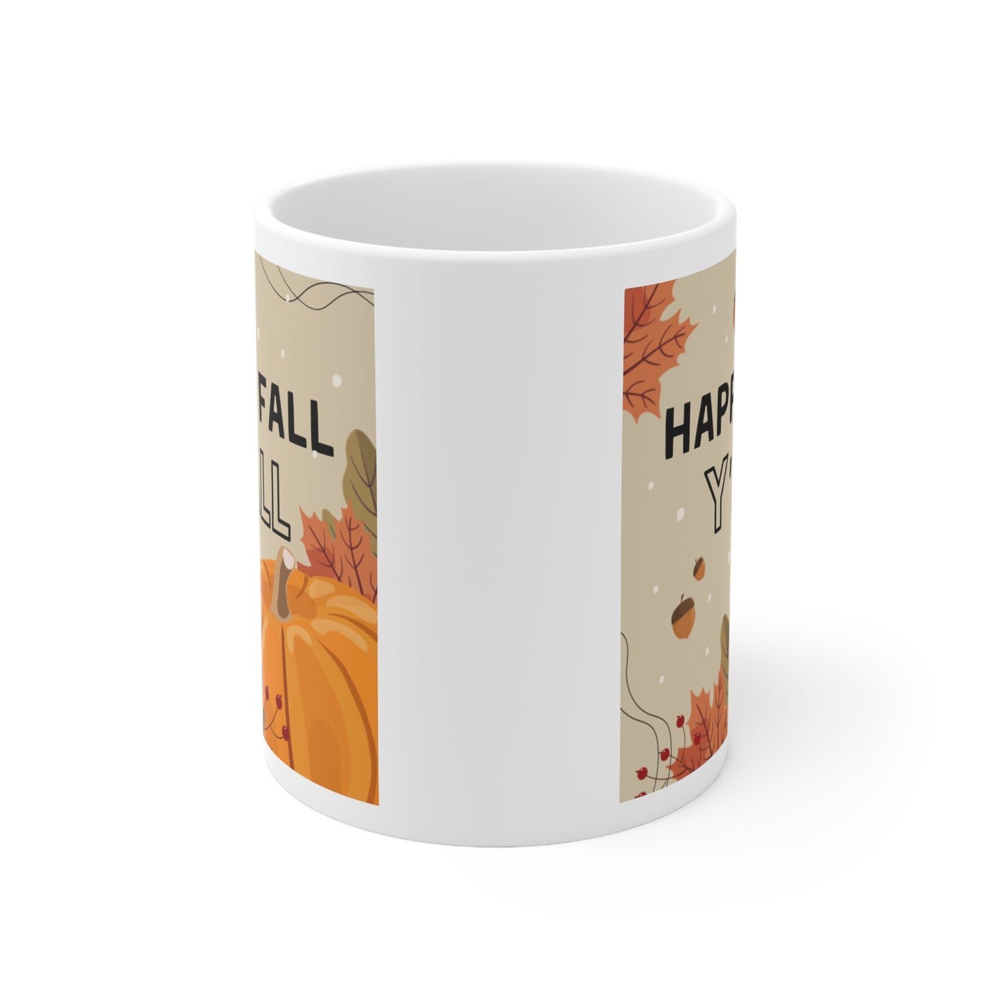 Happy Fall Yall Mug 11oz