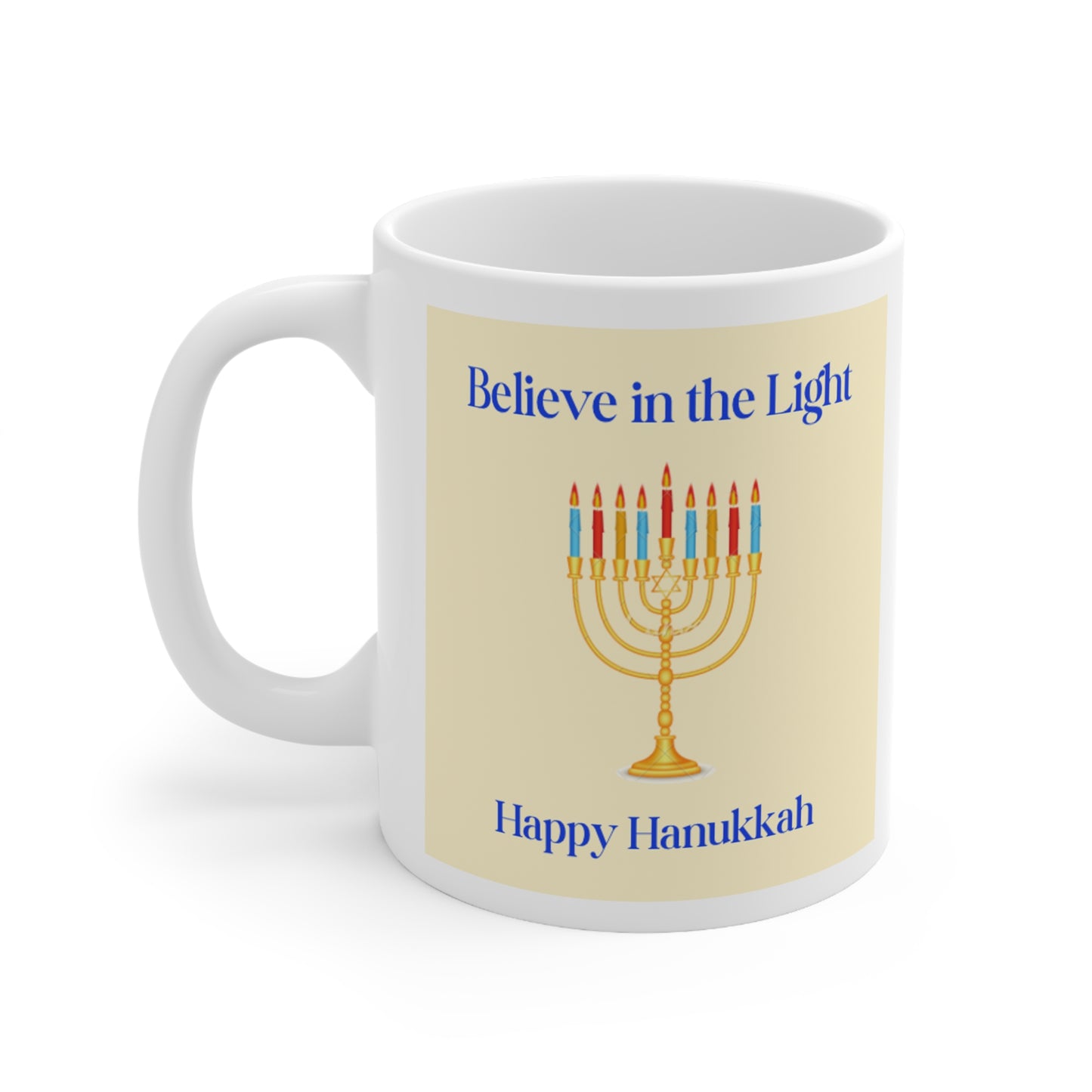 Hanukkah- Ceramic Mug 11oz