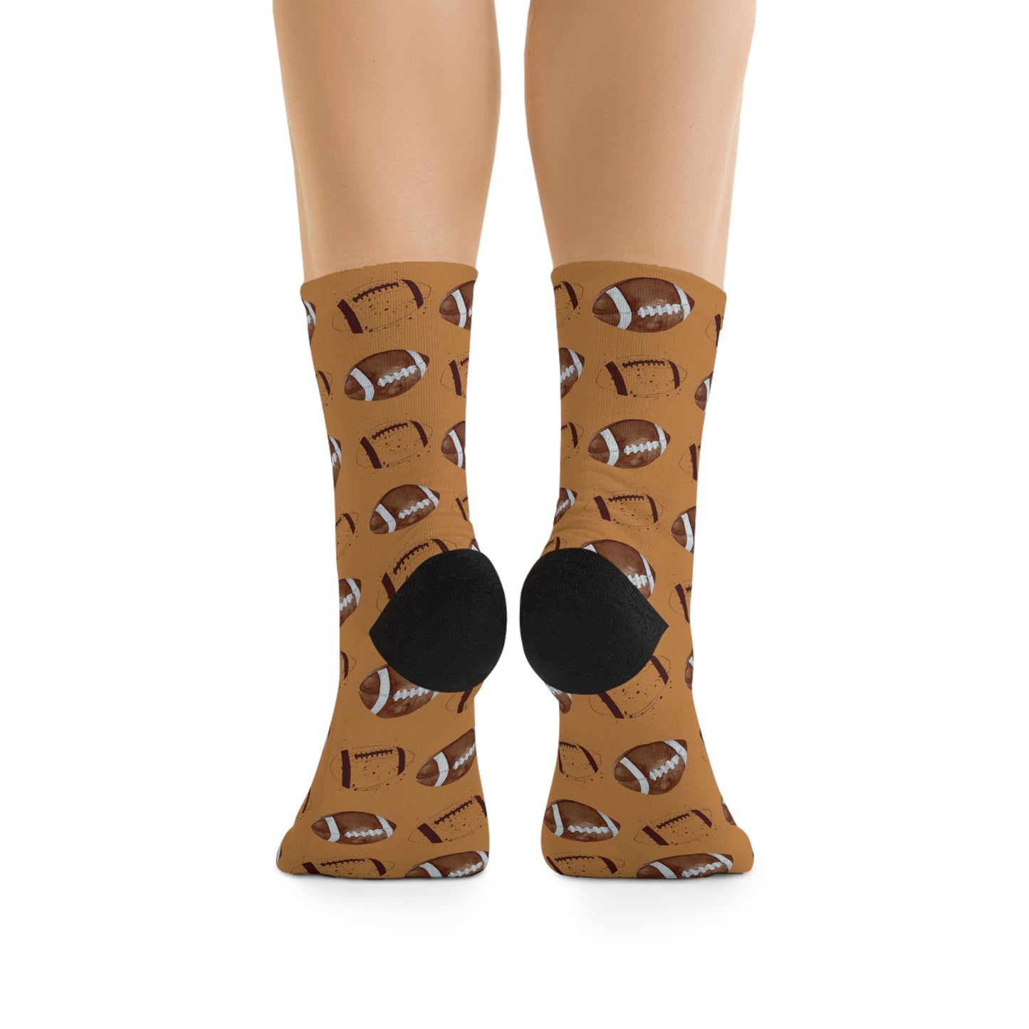 Game Day Football Socks (brown)