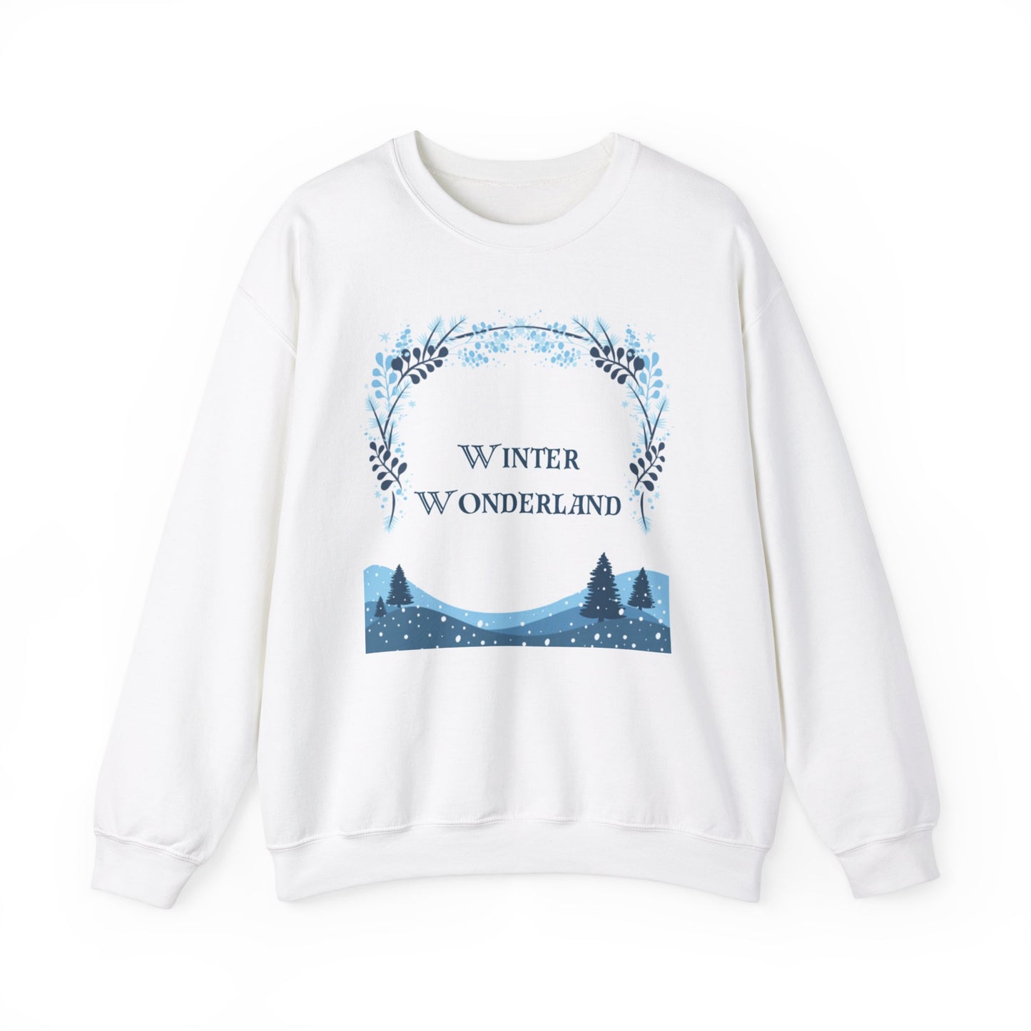 Winter Wonderland- Unisex Heavy Blend™ Crewneck Sweatshirt