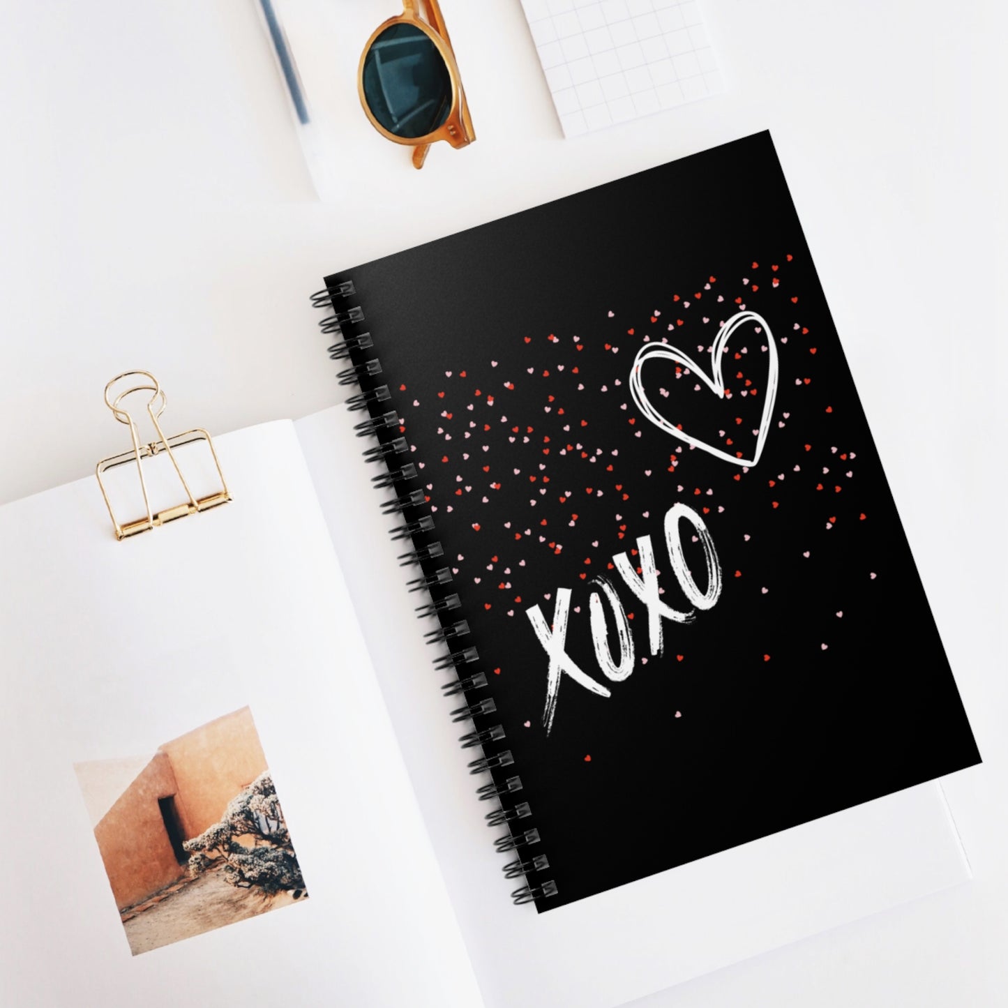 Love and Hugs- Spiral Notebook - Ruled Line