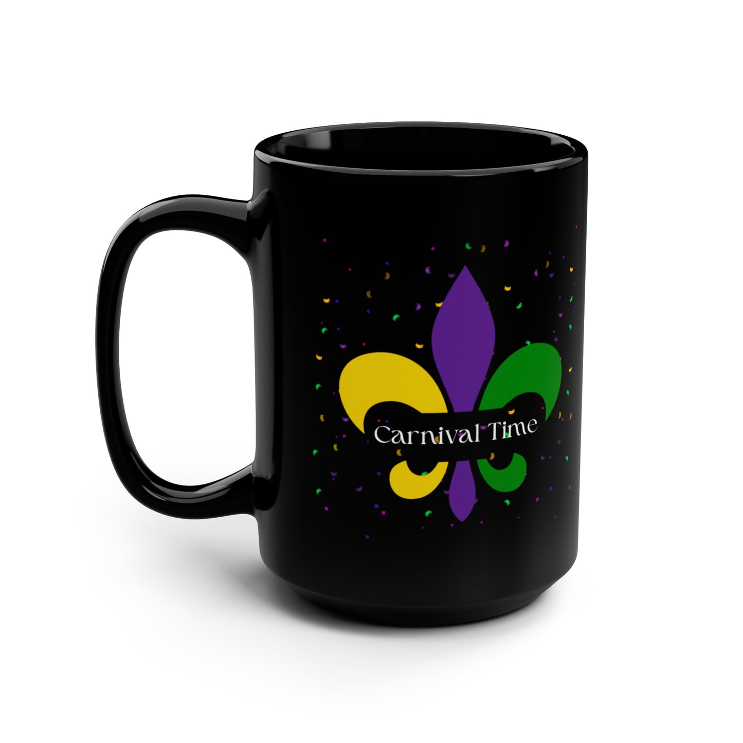 Carnival Time - Black Mug, 15oz