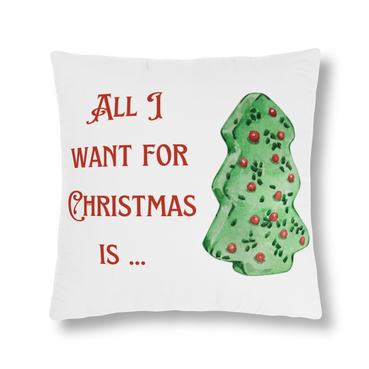 Christmas Treats Waterproof Pillow