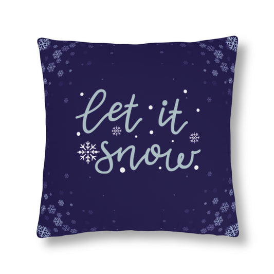 Let It Snow- Waterproof Pillow