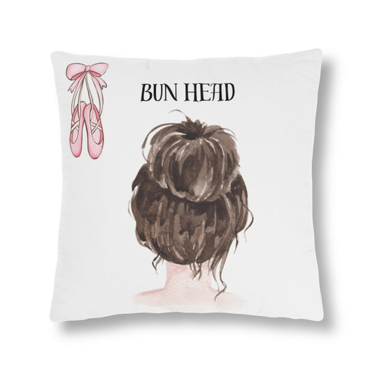 Dancer Bun Head Waterproof Pillow