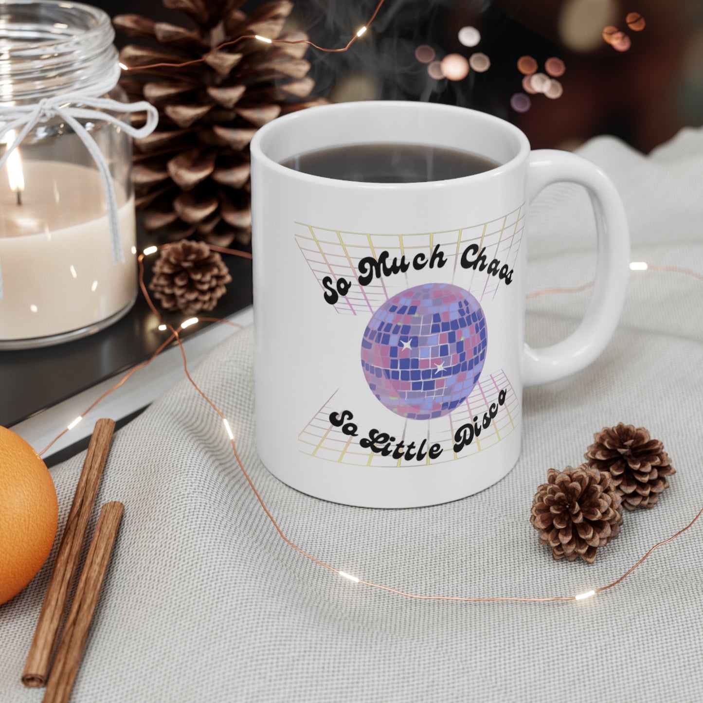 So much chaos so little disco - Mug 11oz