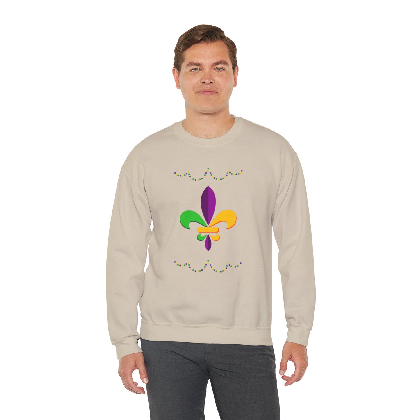 Mardi Gras - Unisex Heavy Blend™ Crewneck Sweatshirt