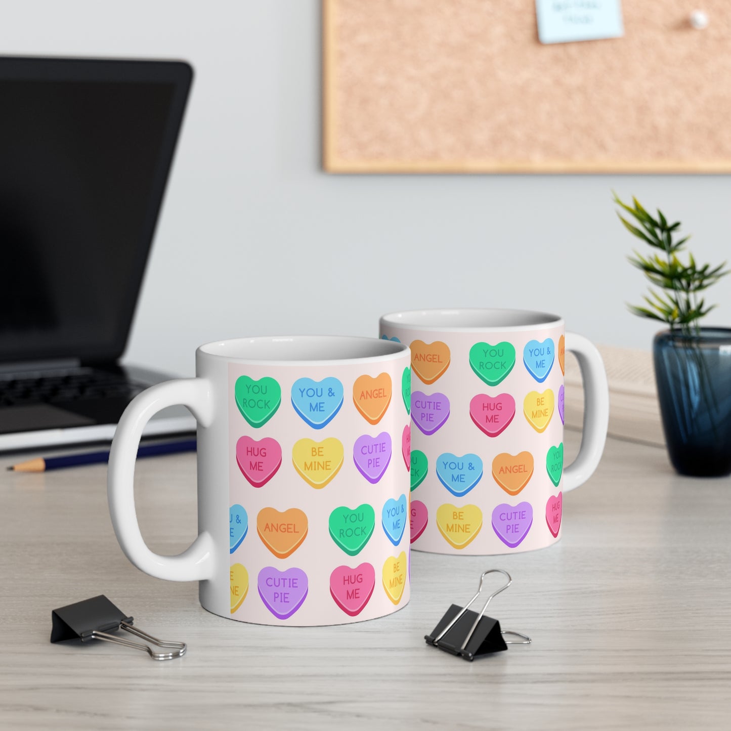 Conversation Hearts - Mug 11oz