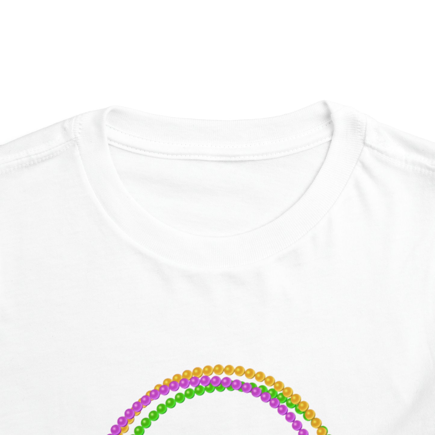 Happy Mardi Gras - Toddler Short Sleeve Tee