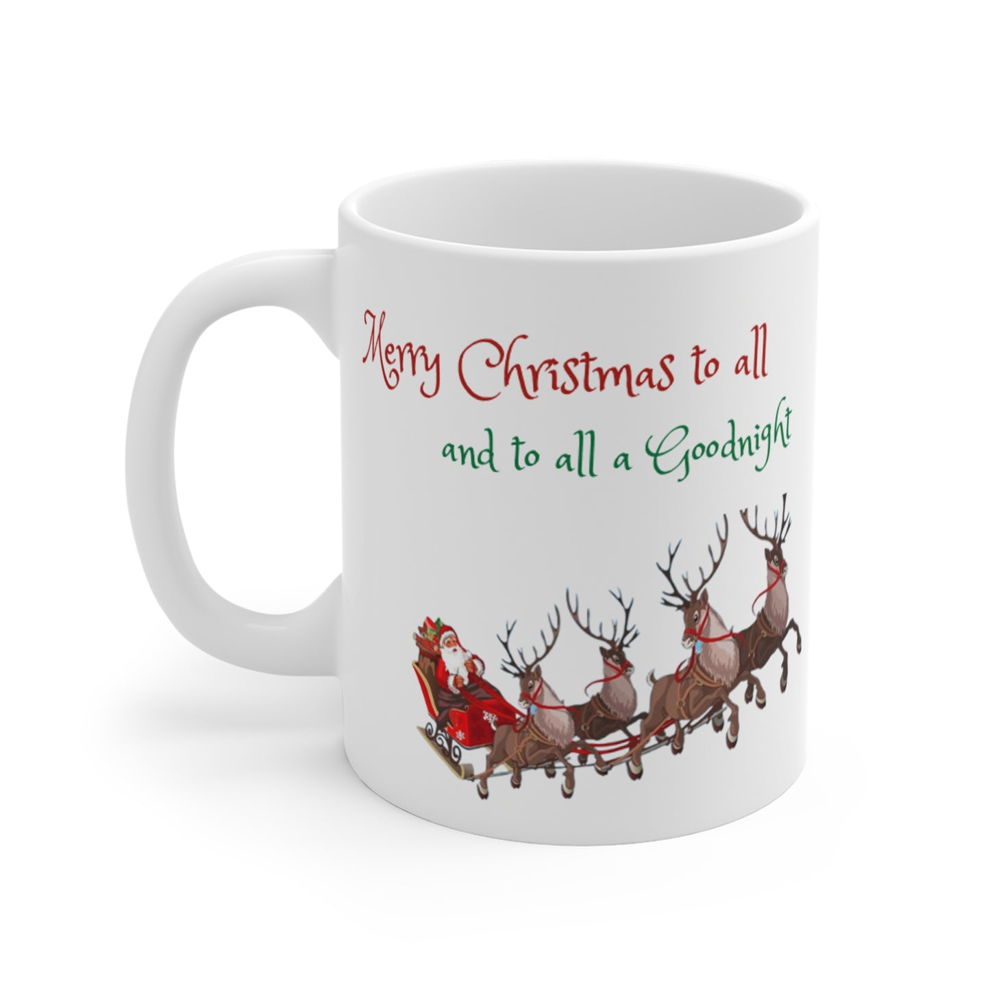 Night Before Christmas - White Mug 11oz