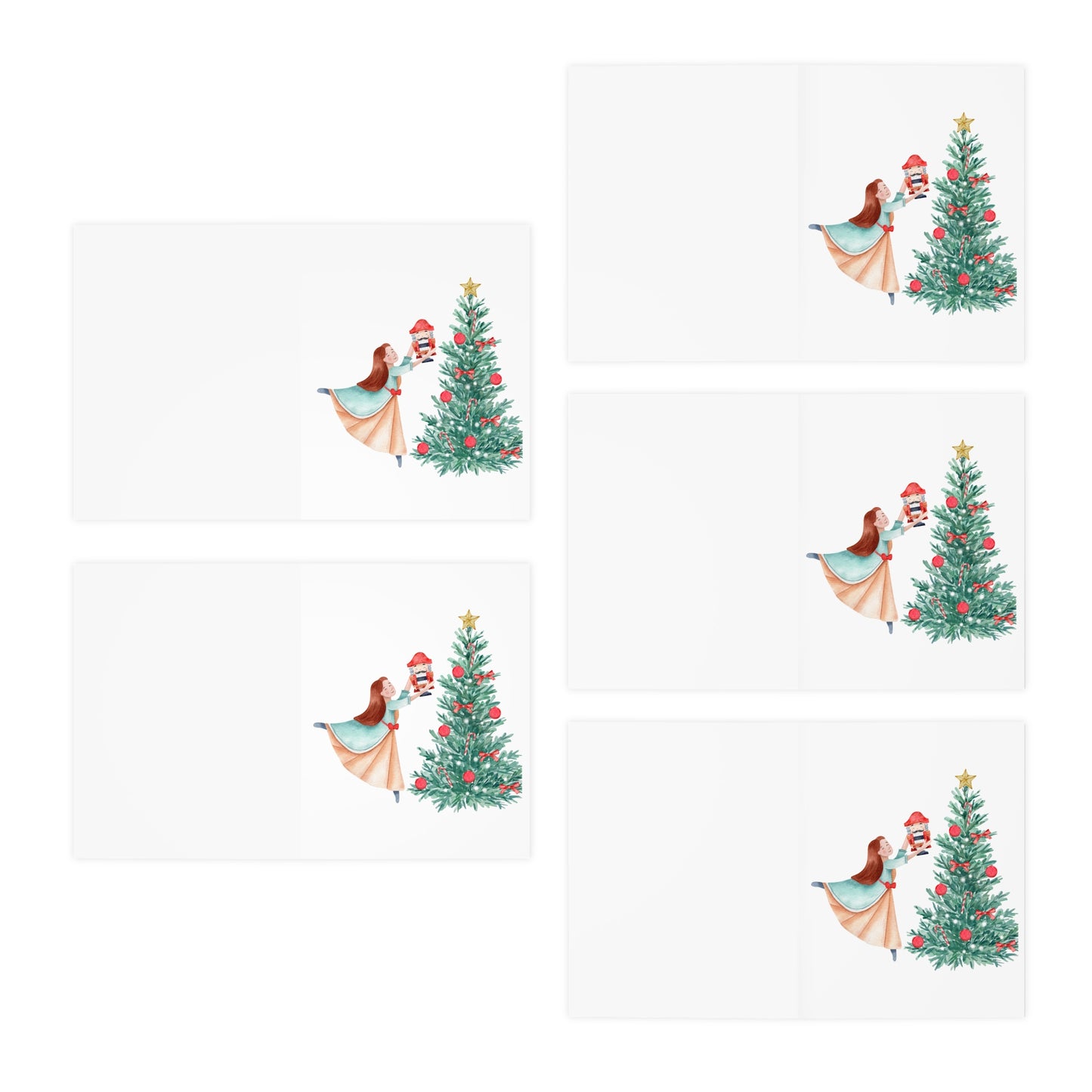 Nutcracker Holiday Cards (5-Pack)