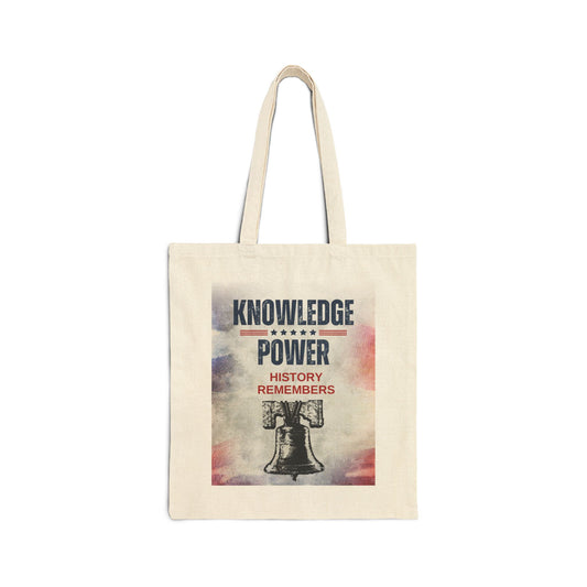 Knowledge is Power - Colton Tote Bag