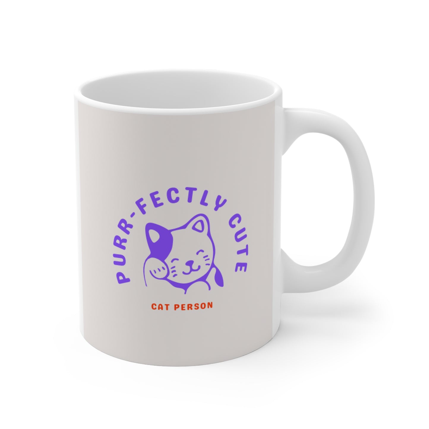 Purfectly Cute - Mug 11oz