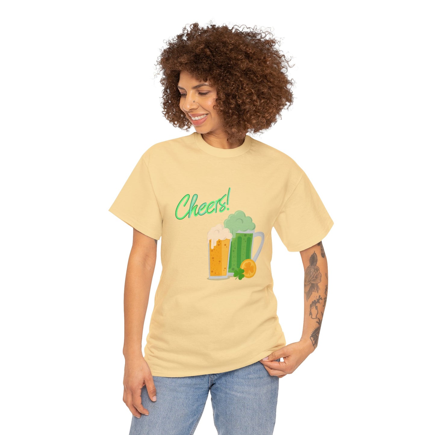 Irish Cheers - Heavy Cotton Tee