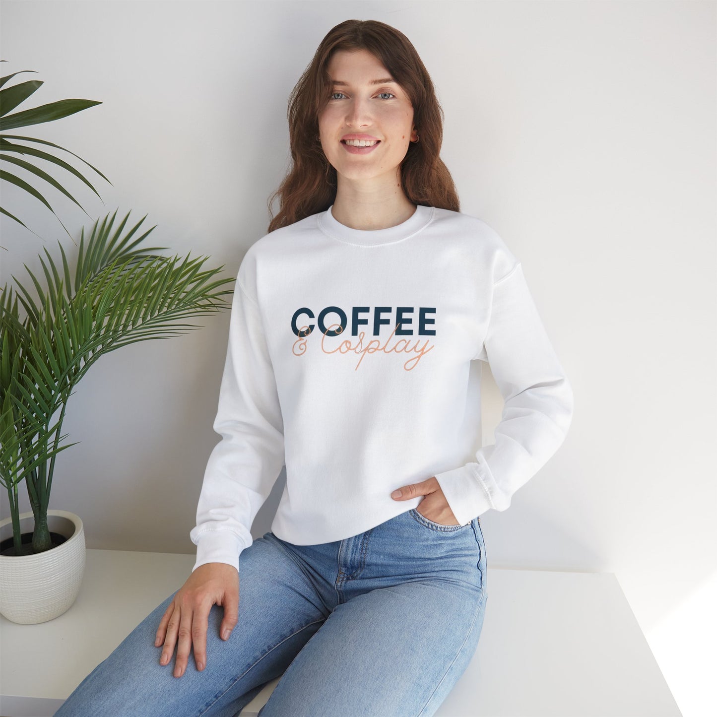 Coffee and Cosplay - Crewneck Sweatshirt