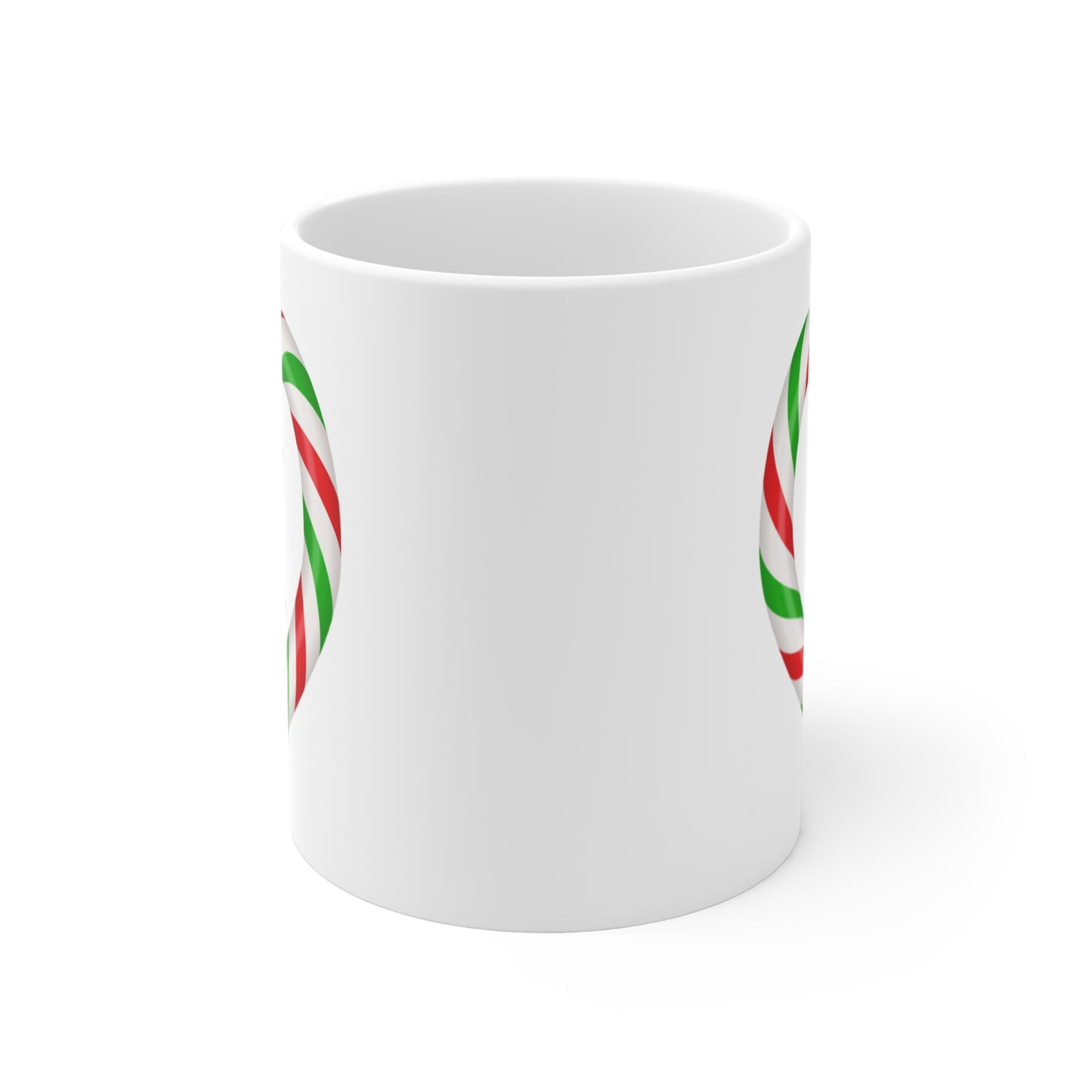 All I Want Christmas Candy Cane Mug 11oz