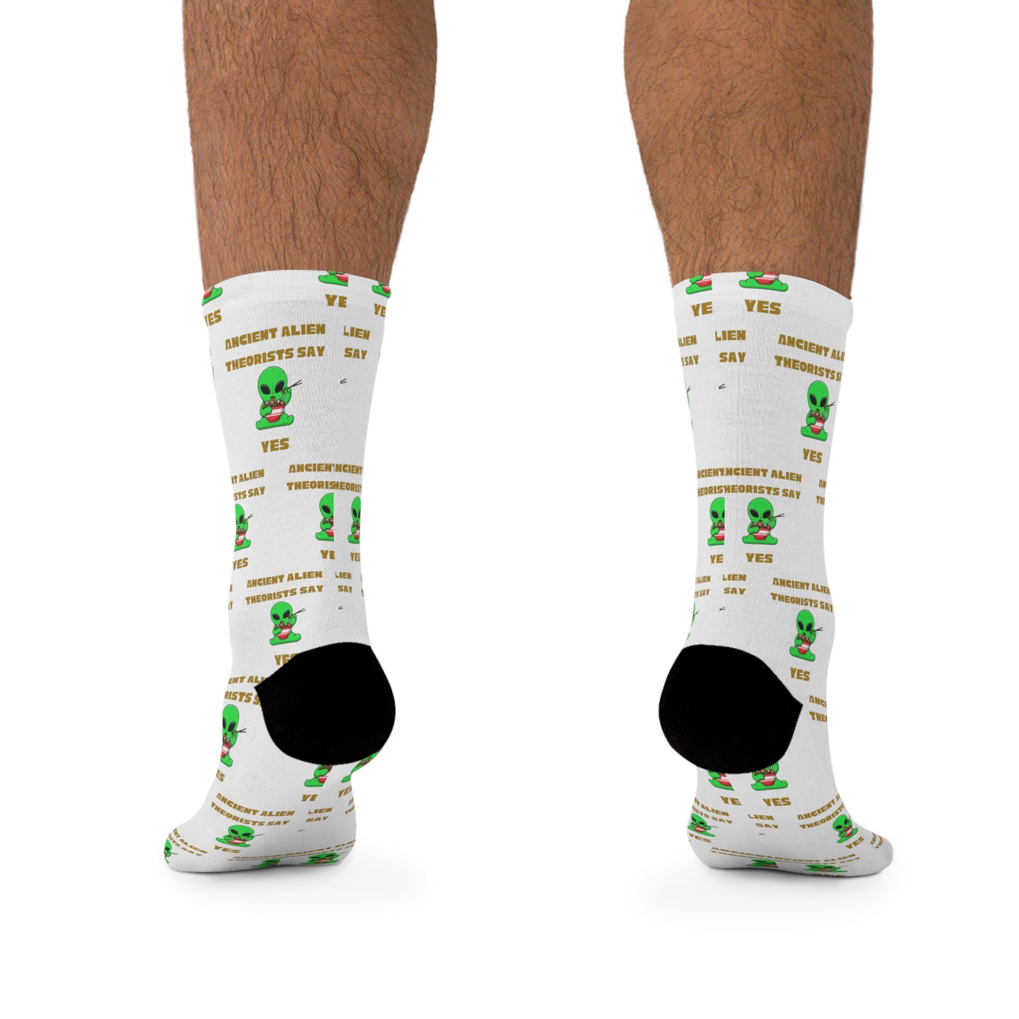 Ancient Aliens - Recycled Poly Socks