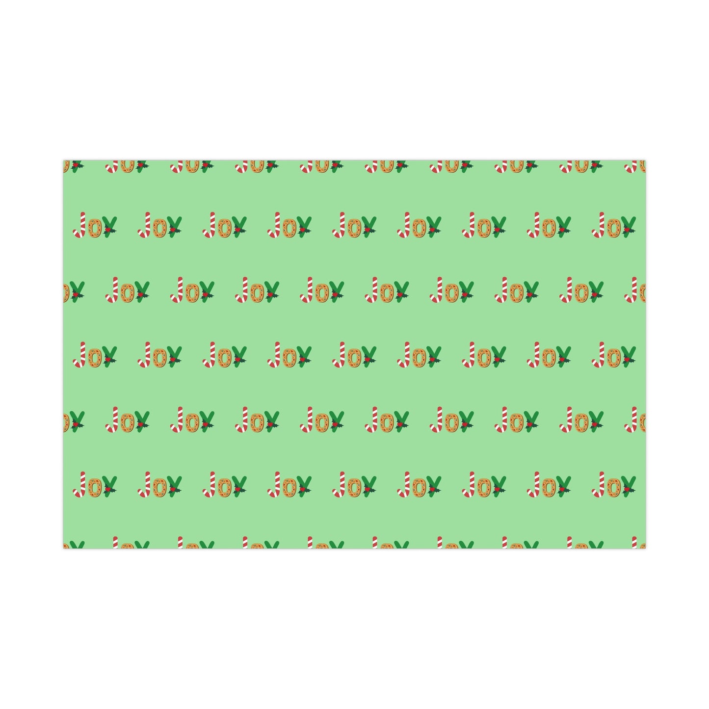 Holiday Joy Gift Wrap Paper