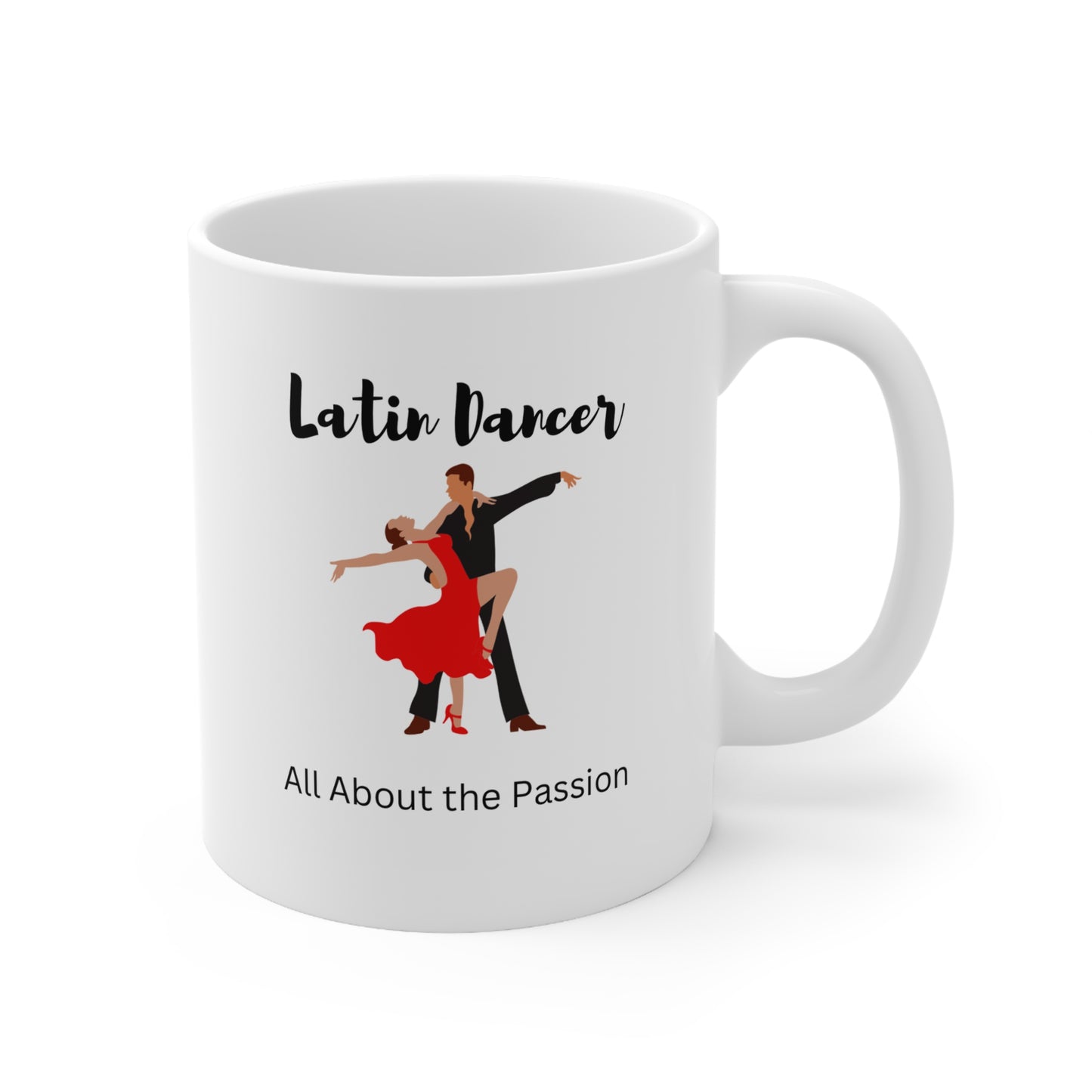 Latin Dancer Ceramic Mug 11oz