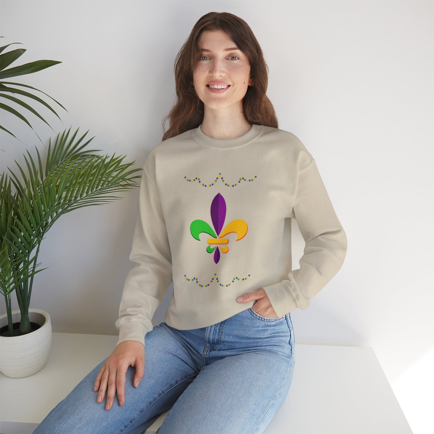 Mardi Gras - Unisex Heavy Blend™ Crewneck Sweatshirt