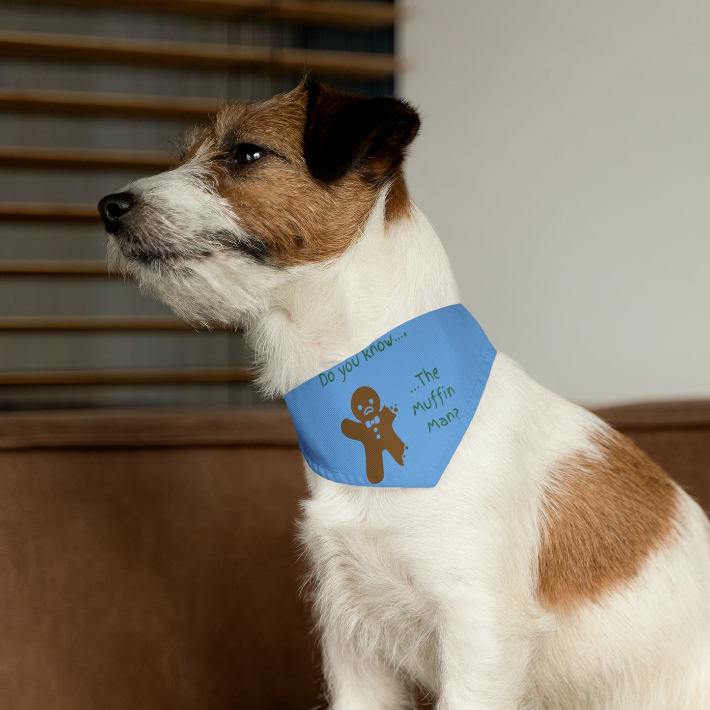 The Muffin Man - Pet Bandana Collar