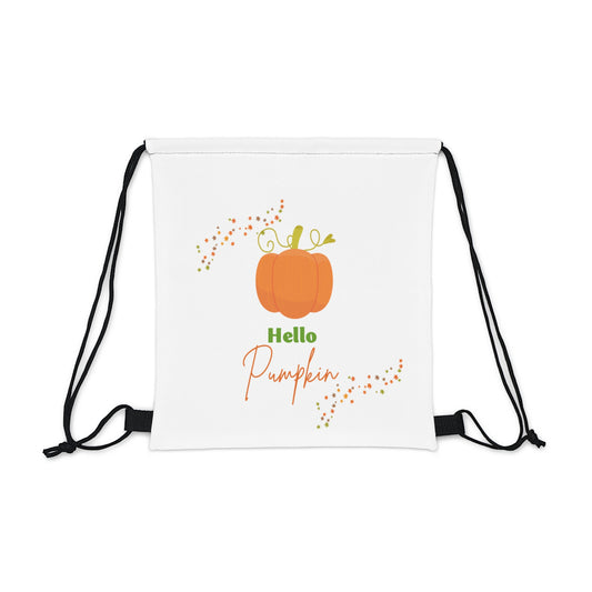 Hello Pumpkin Drawstring Bag