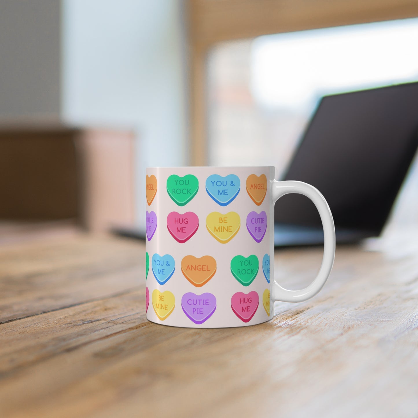 Conversation Hearts - Mug 11oz