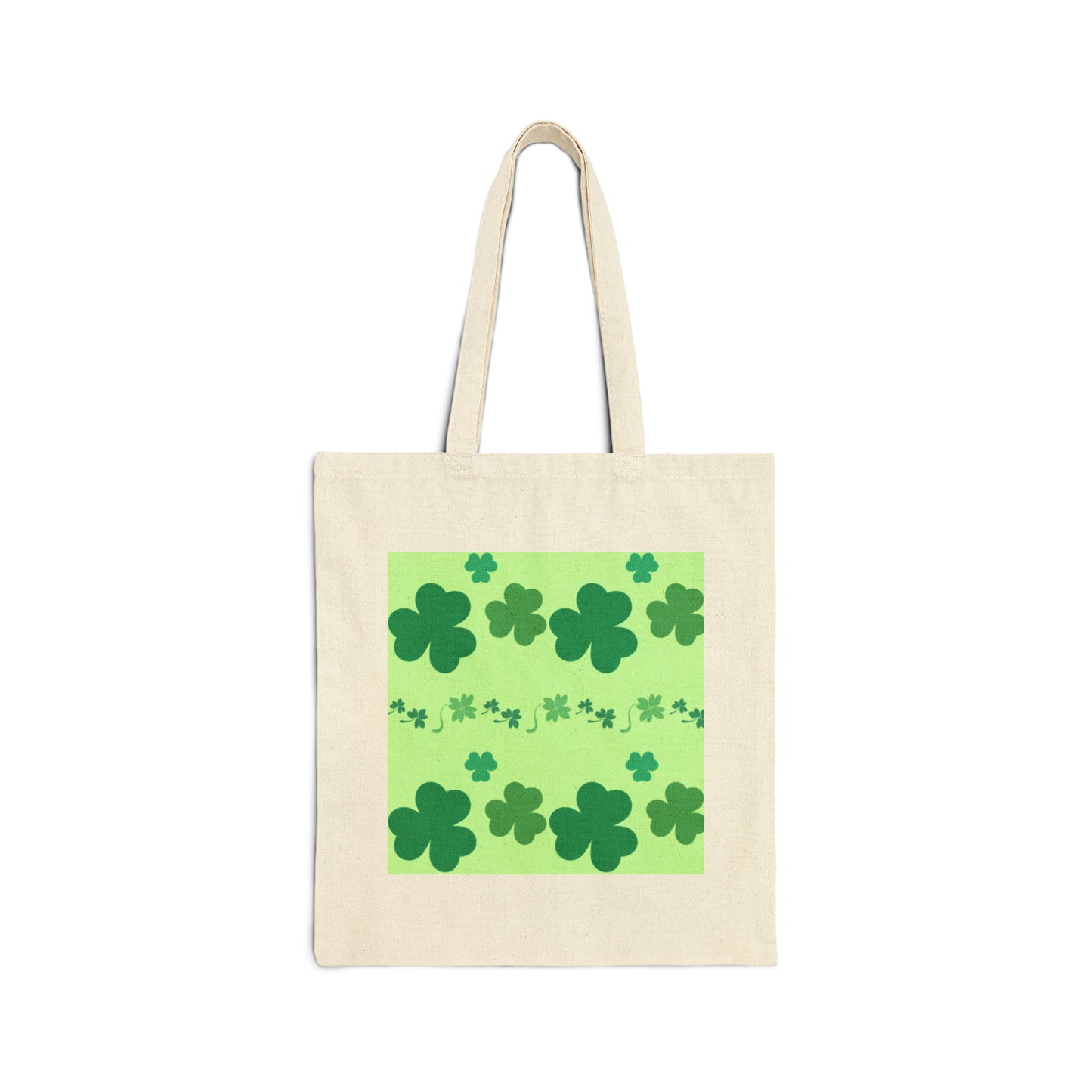 Shamrock - Cotton Canvas Tote Bag