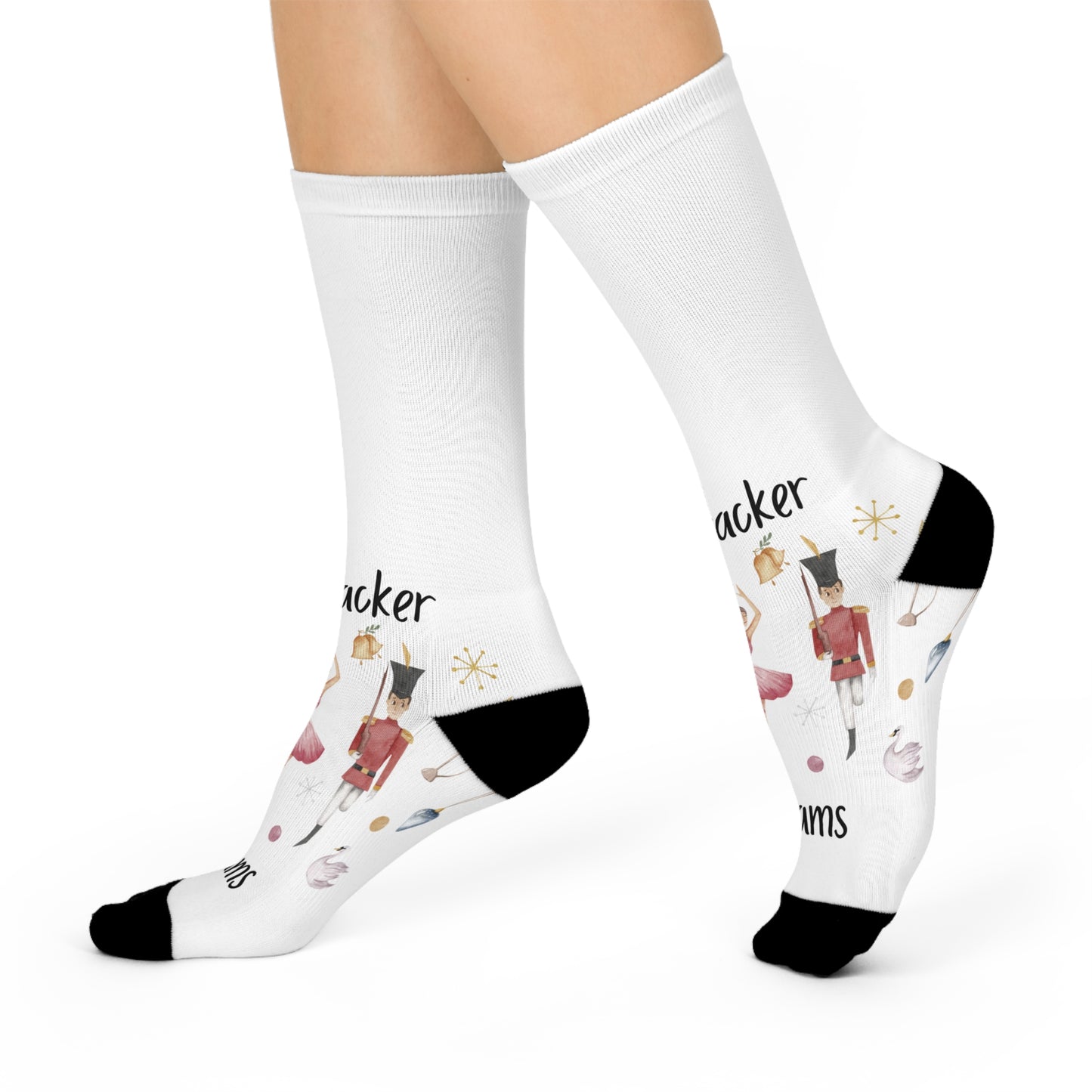 Nutcracker Dreams Cushioned Socks