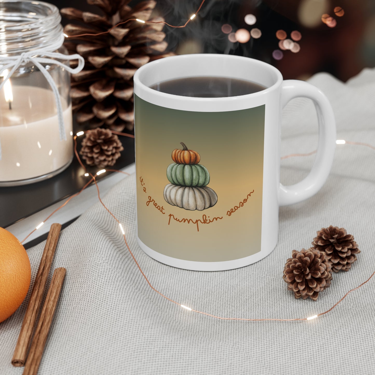 Great Pumpkin Season Mug 11oz