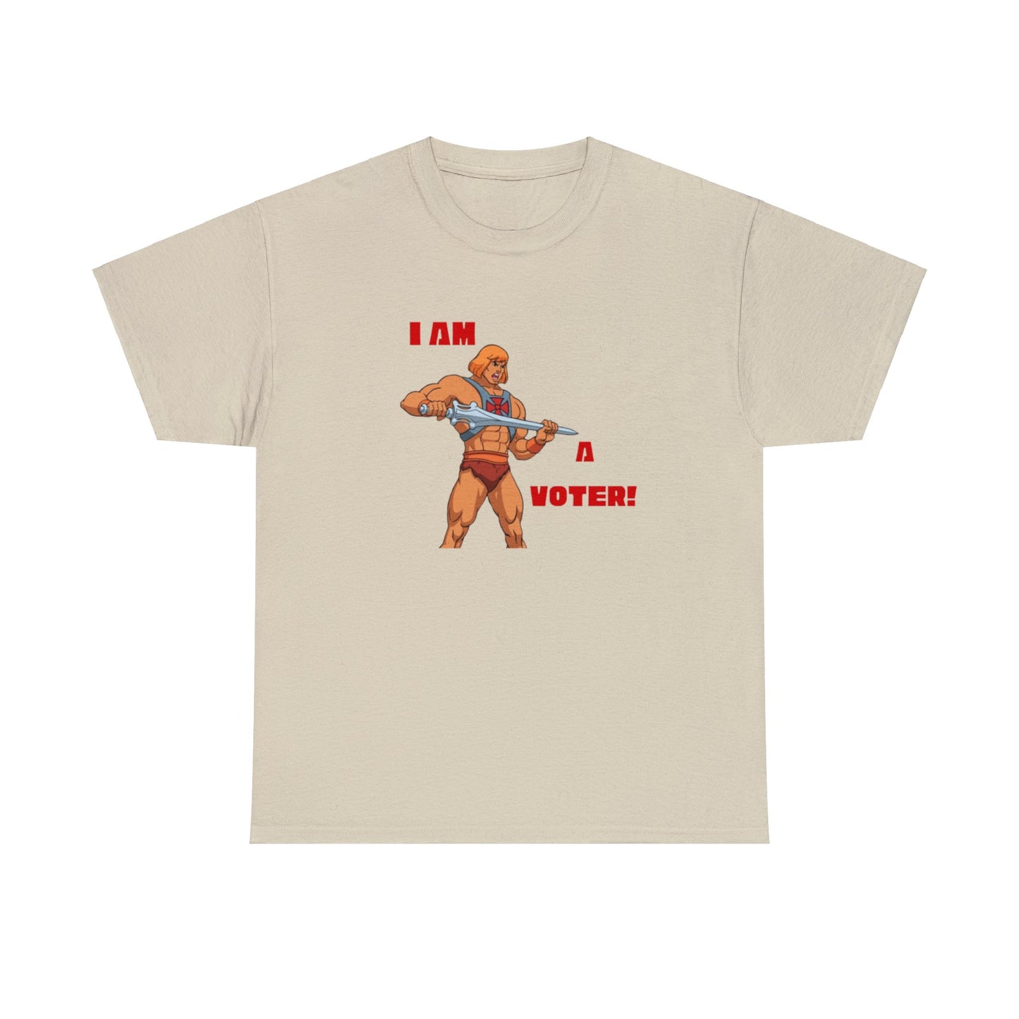 He-Man Voter - Unisex Heavy Cotton Tee