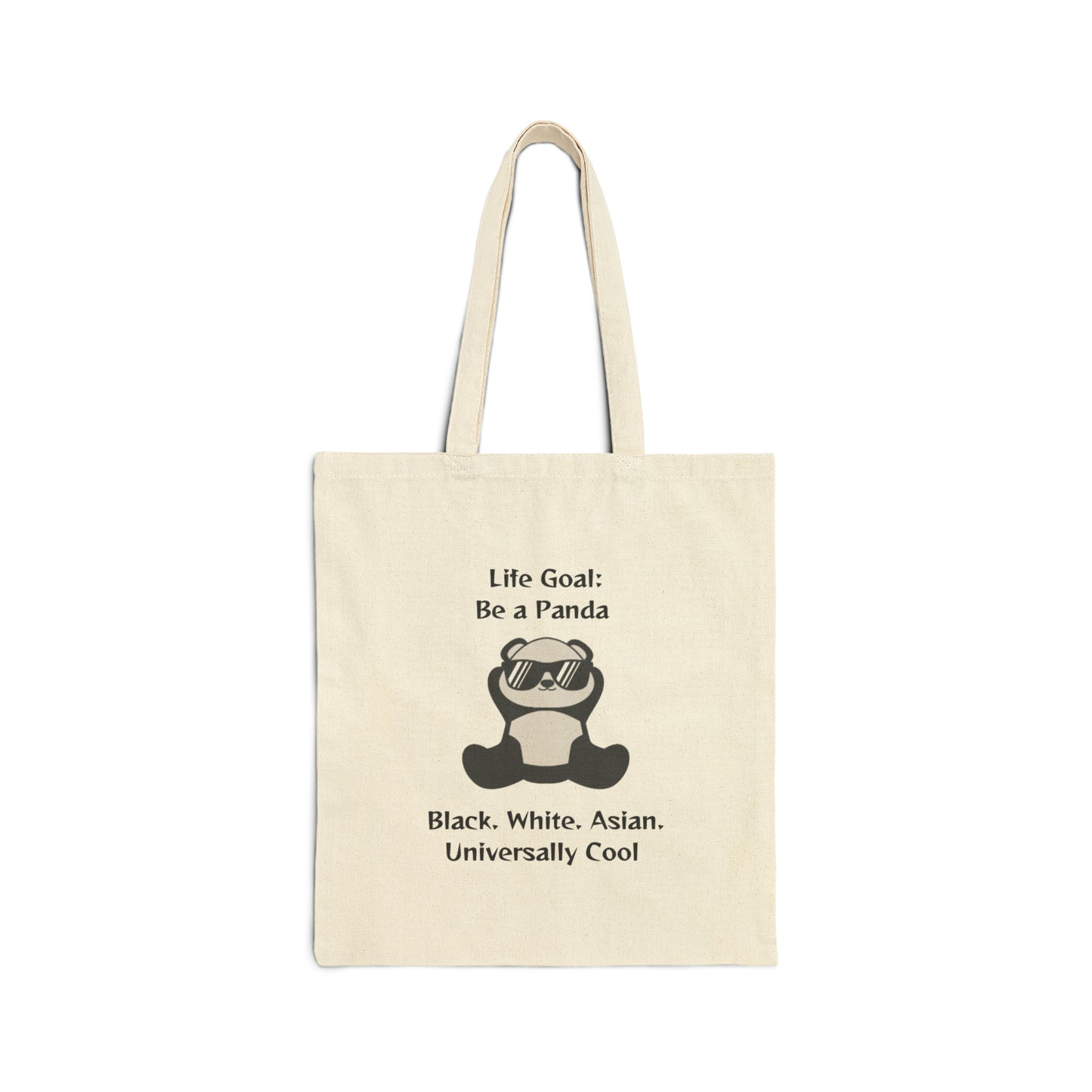 Ba a Panda - Cotton Canvas Tote Bag