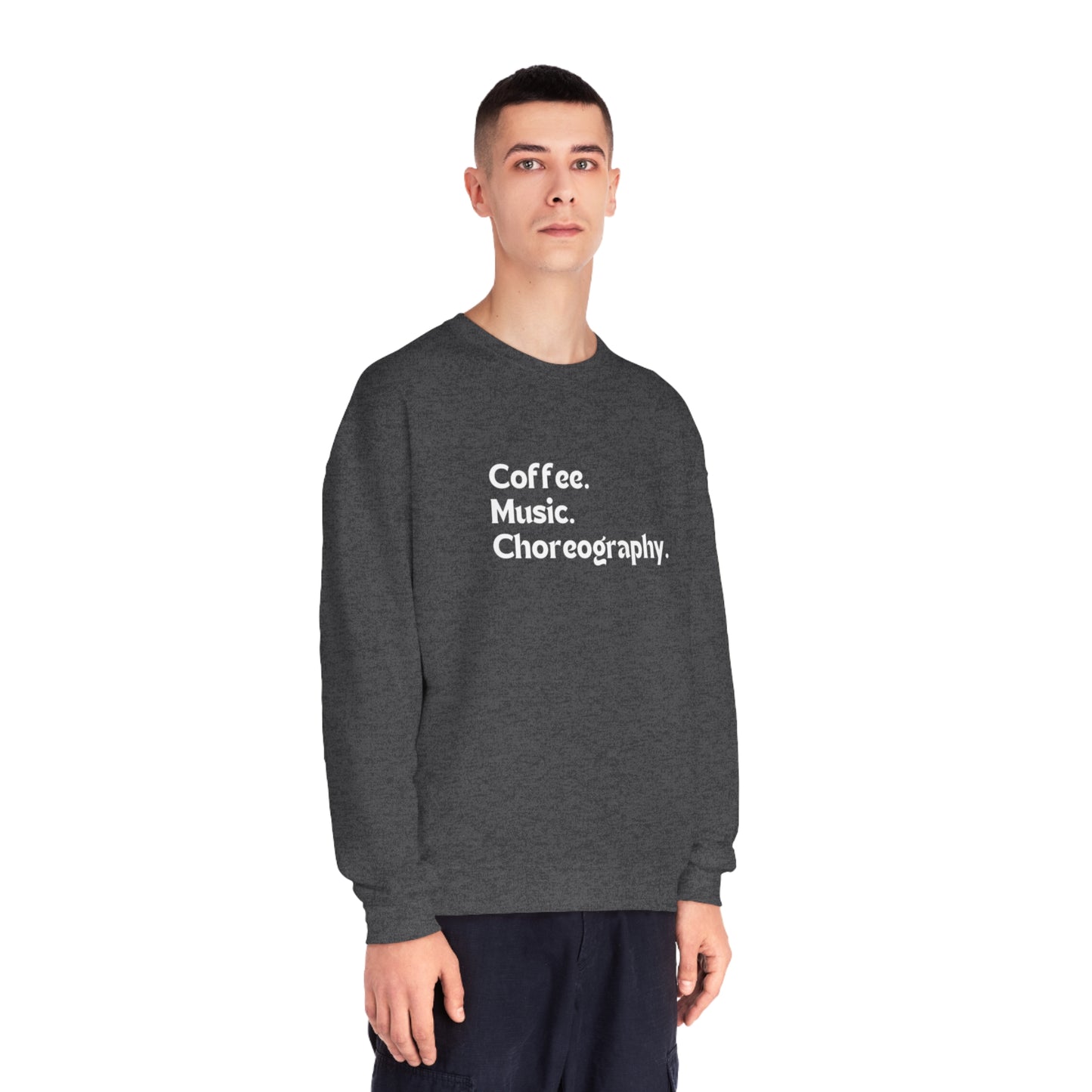 Coffee Music Choreography - Crewneck Sweatshirt