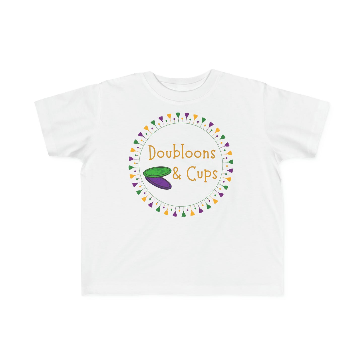 Mardi Gras Throws - Toddler's Jersey Tee