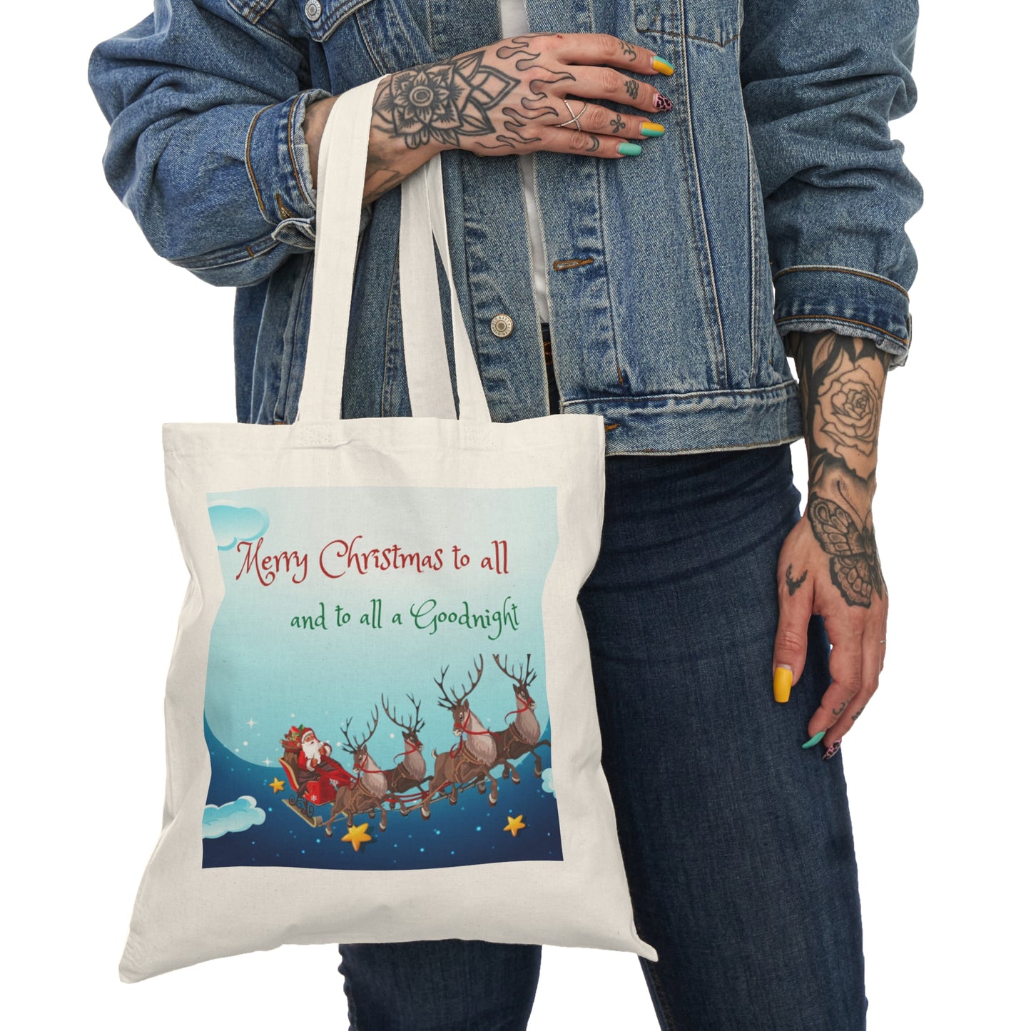 Merry Christmas Tote Bag