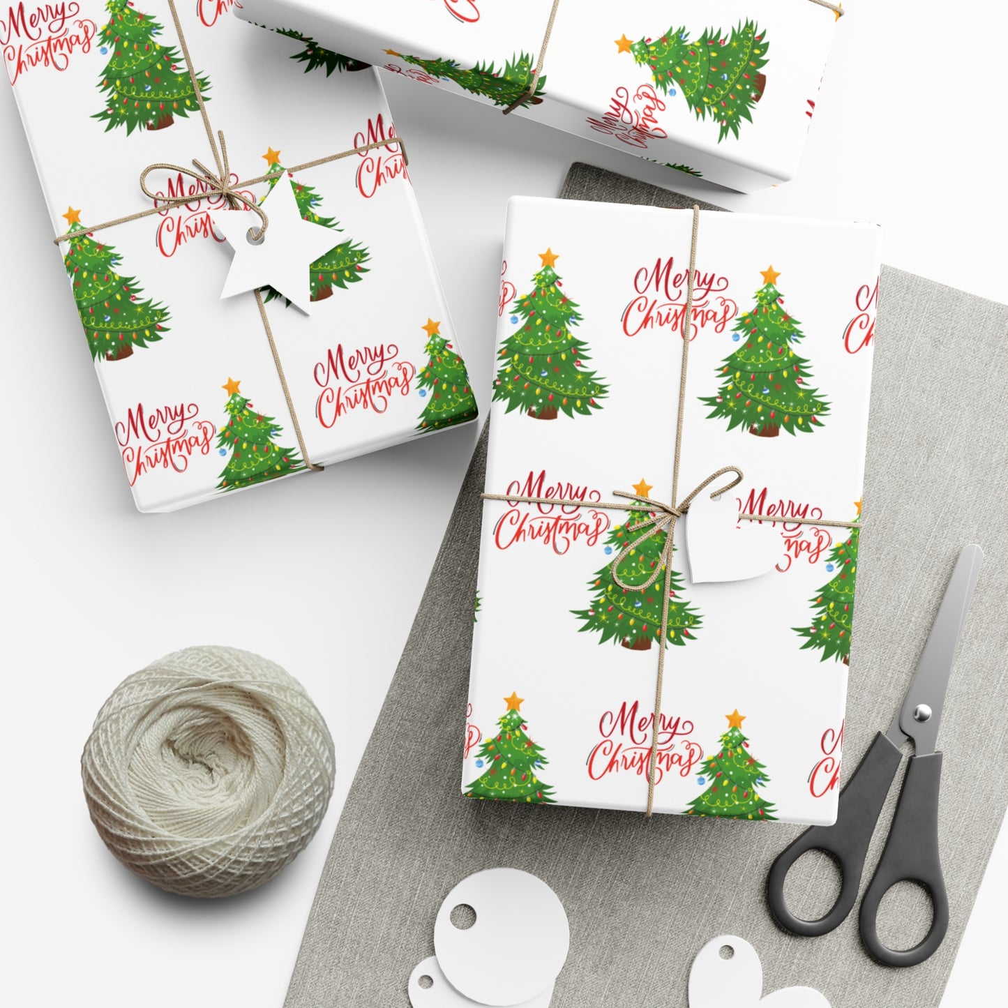 Merry Christmas Gift Wrap Paper