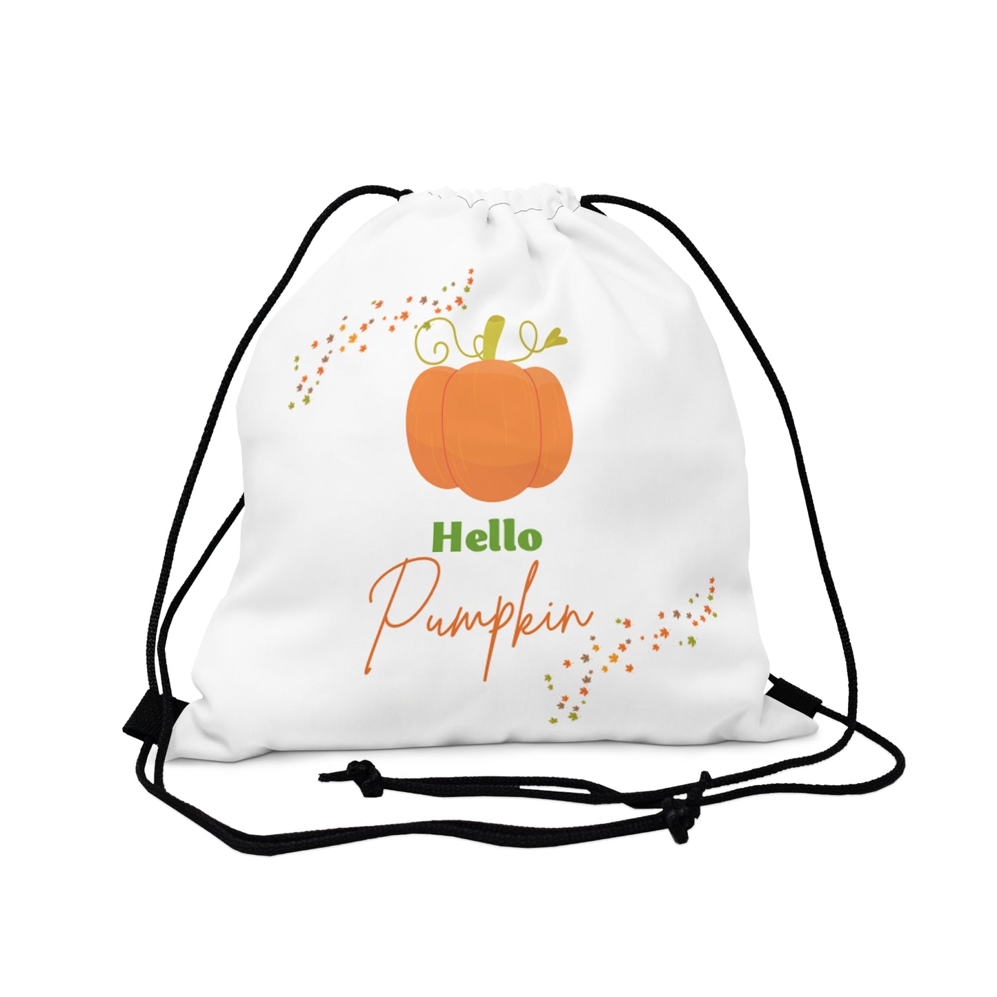 Hello Pumpkin Drawstring Bag