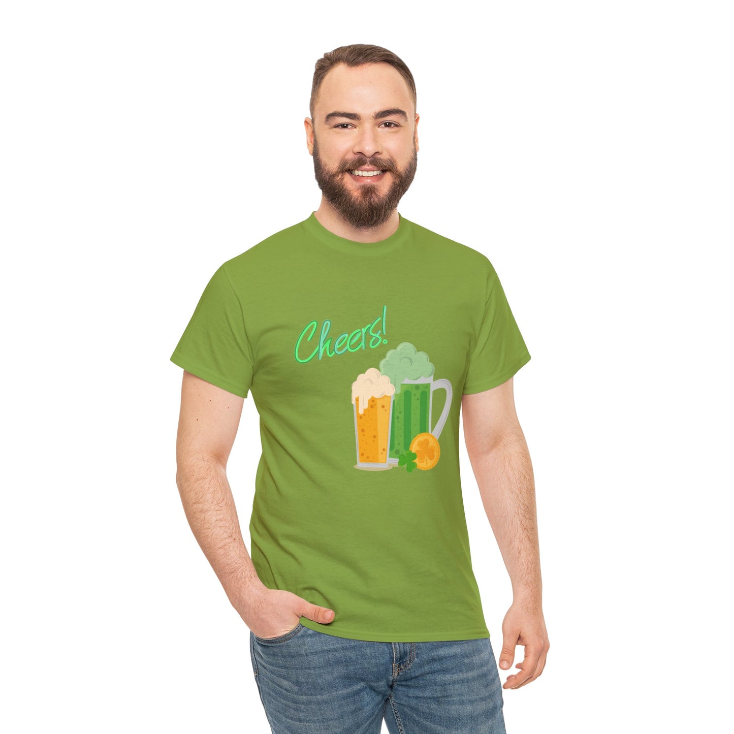 Irish Cheers - Heavy Cotton Tee