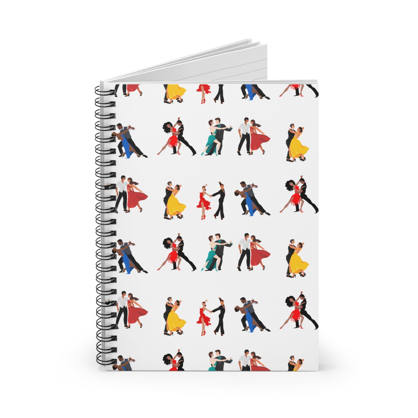 Ballroom Dancing - Spiral Notebook - Ruled Line