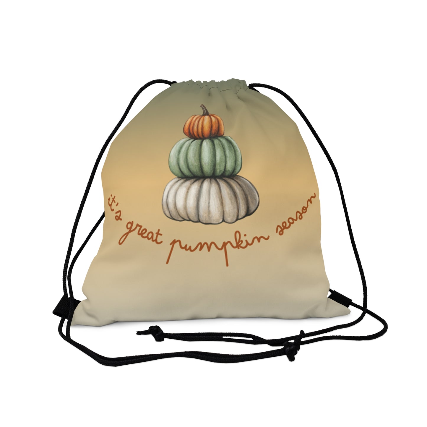 Great Pumpkin Drawstring Bag