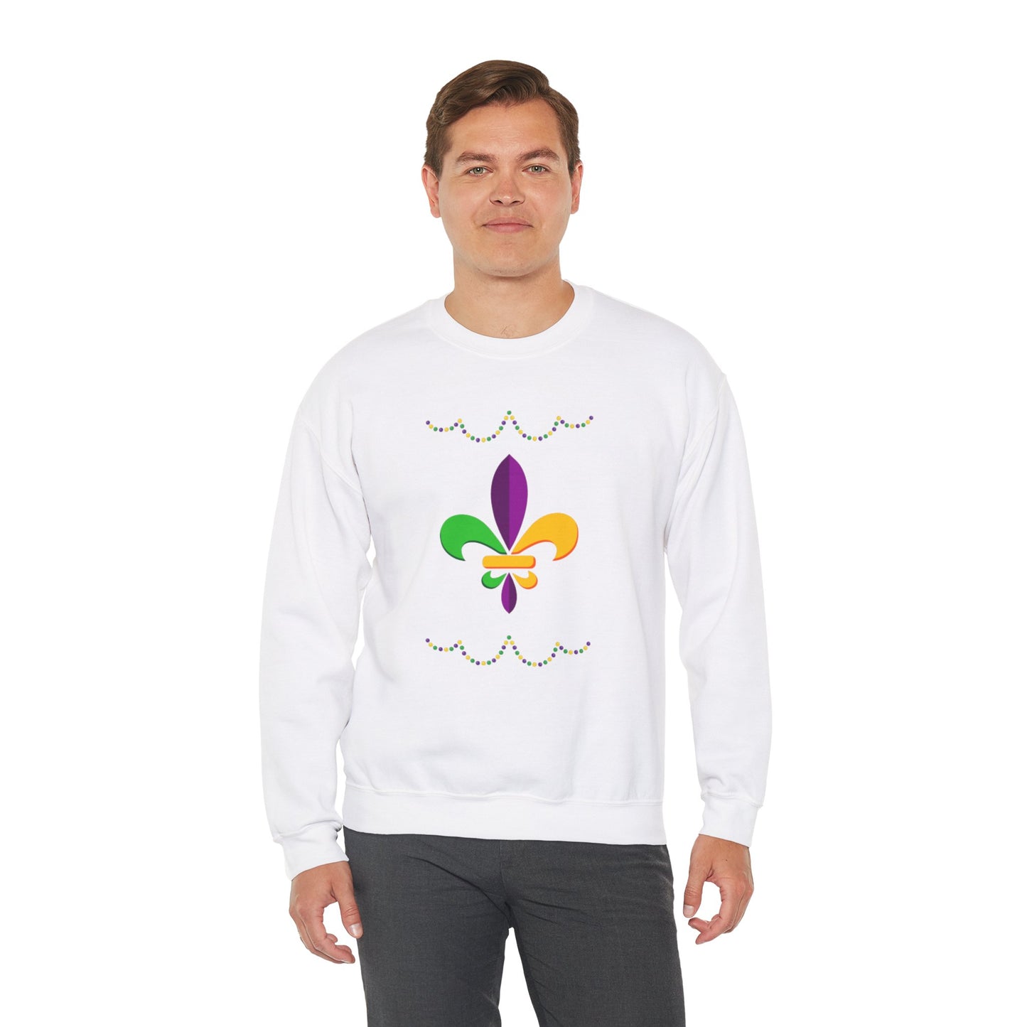 Mardi Gras - Unisex Heavy Blend™ Crewneck Sweatshirt