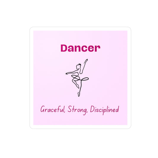 Dancer Vinyl Decals