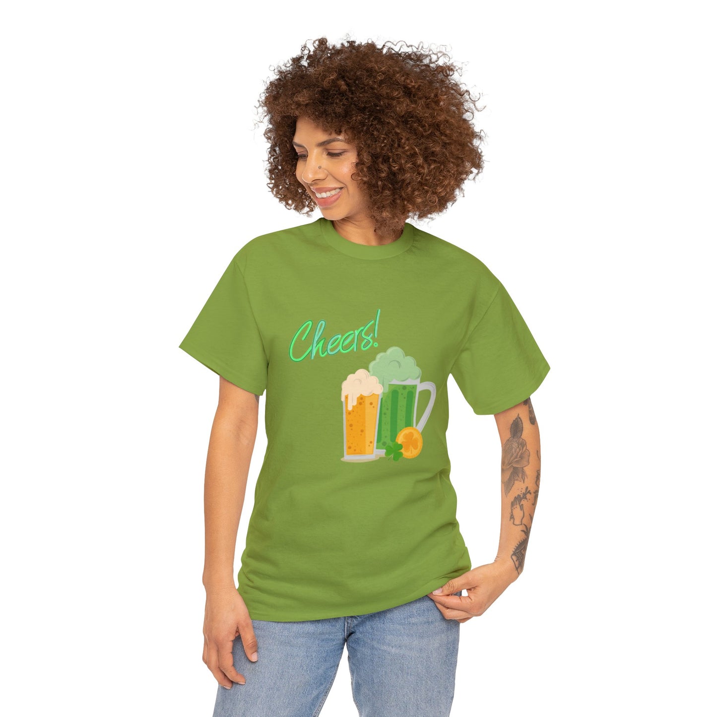 Irish Cheers - Heavy Cotton Tee