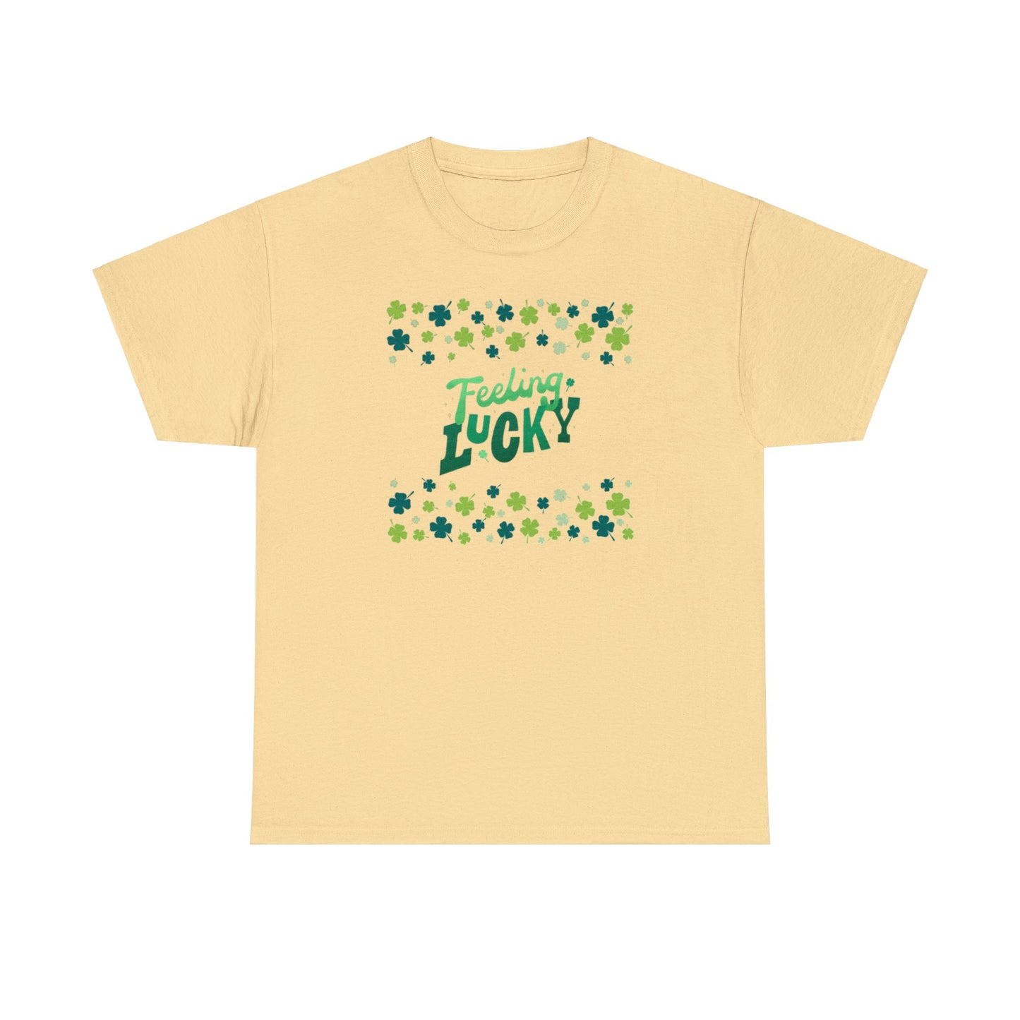 Feeling Lucky Shamrock - Heavy Cotton Tee